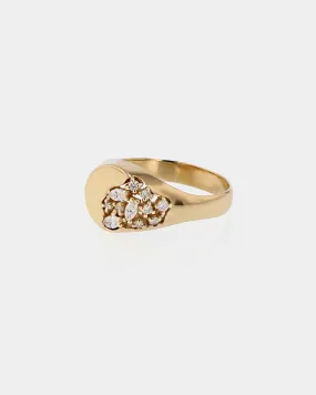 Gossamer Signet Ring