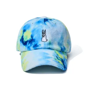 GR TIE DYE FLEECE CAP BLUE