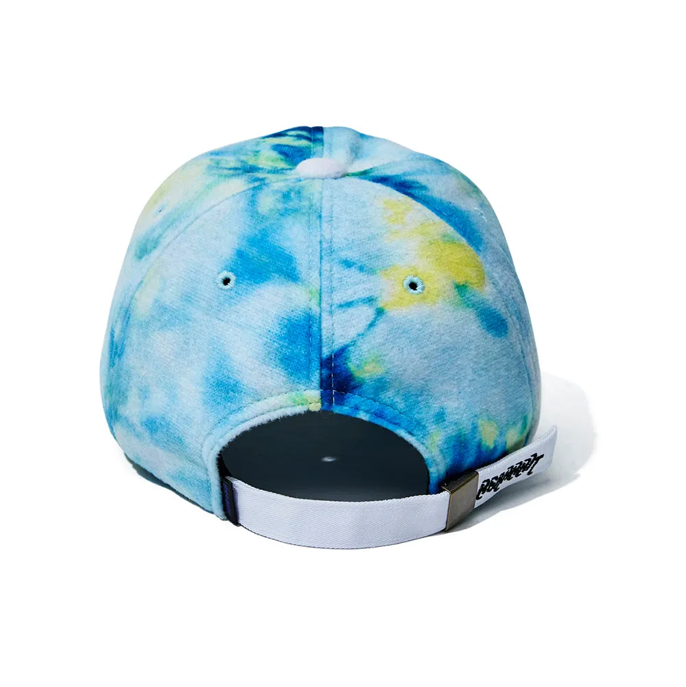 GR TIE DYE FLEECE CAP BLUE