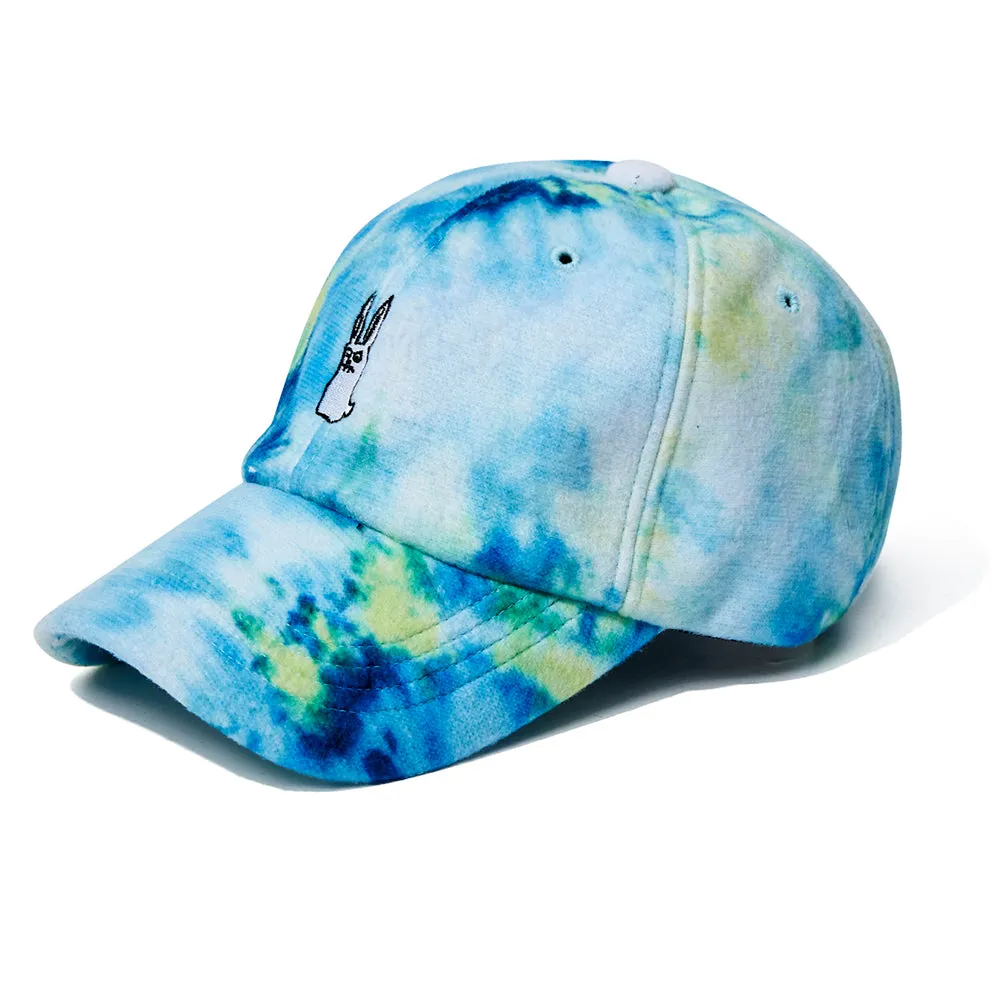GR TIE DYE FLEECE CAP BLUE