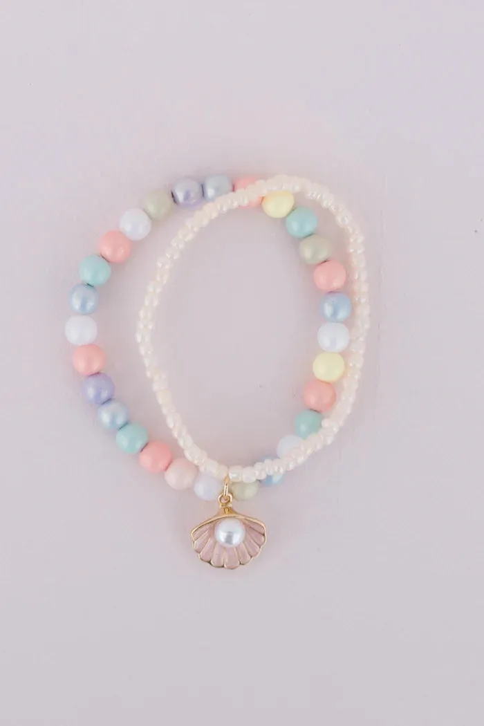 Great Pretenders Boutique Pastel Shell Bracelet