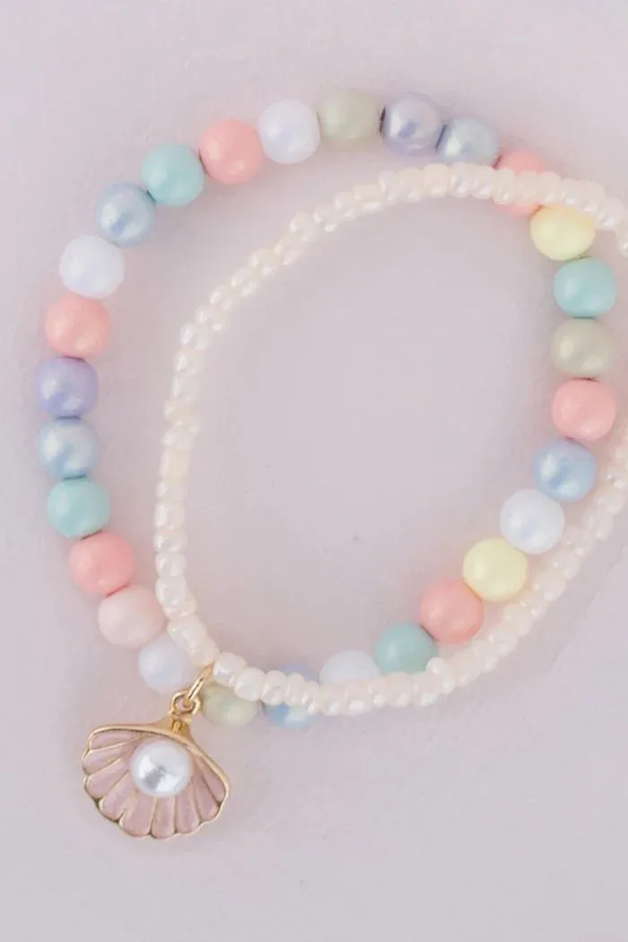 Great Pretenders Boutique Pastel Shell Bracelet