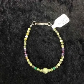 Green Beaded Bracelet