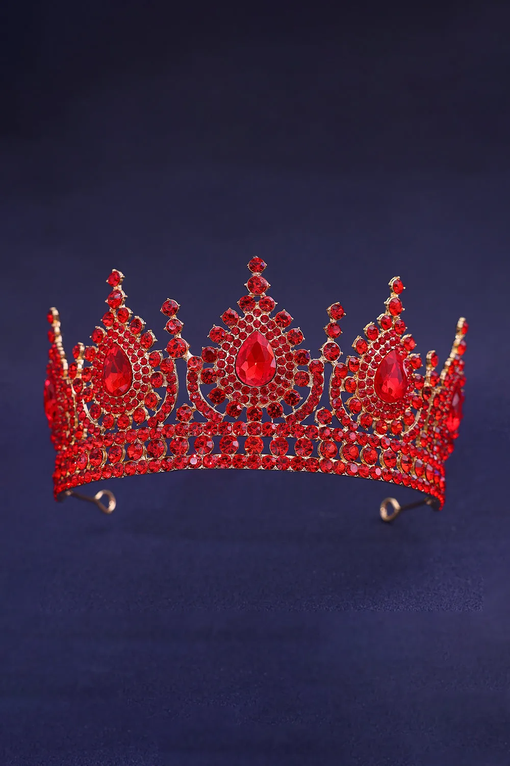 Half Circle Crystal Tiara