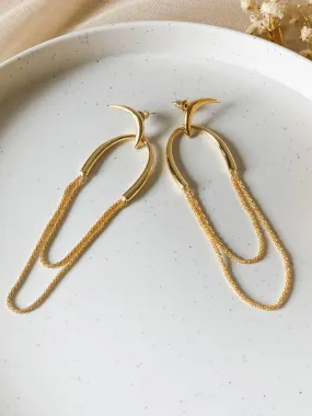 Hook With Loop Link Earrings
