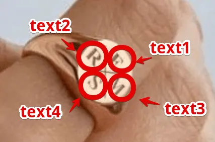Initial Ring - Letter Ring, Initial Signet Ring by Cushy Pups