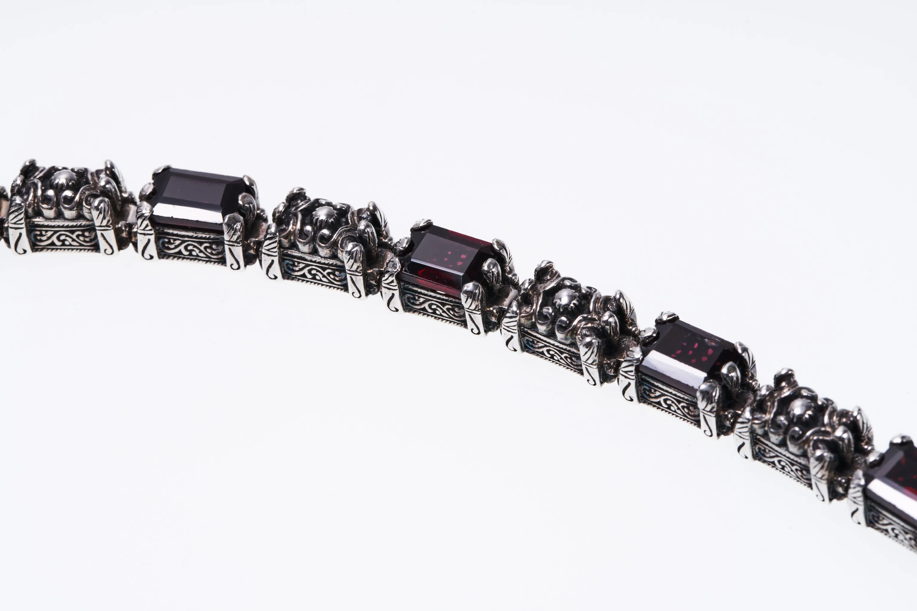 Islamic Bracelet : S (Garnet / 16.5cm)