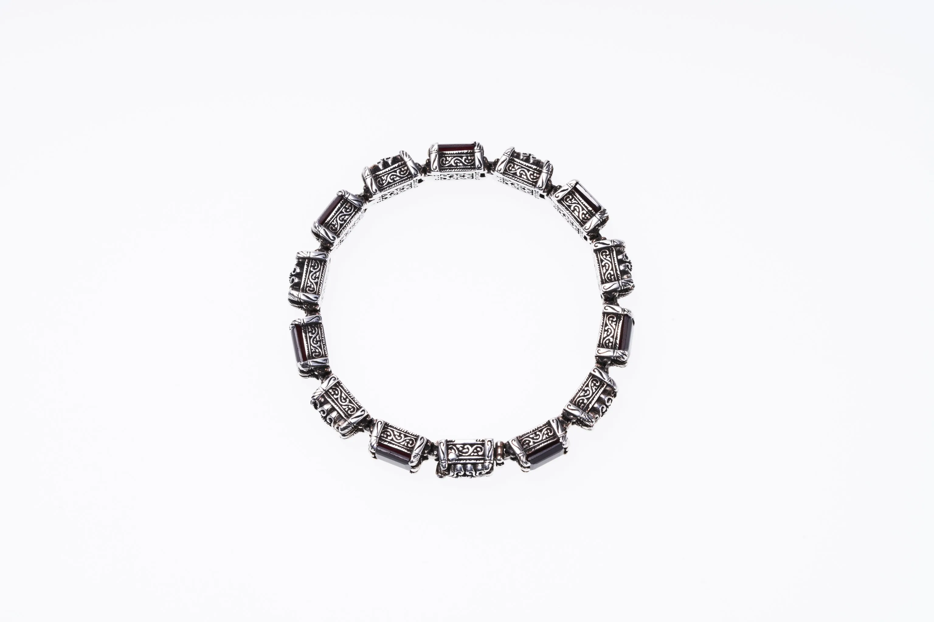 Islamic Bracelet : S (Garnet / 16.5cm)