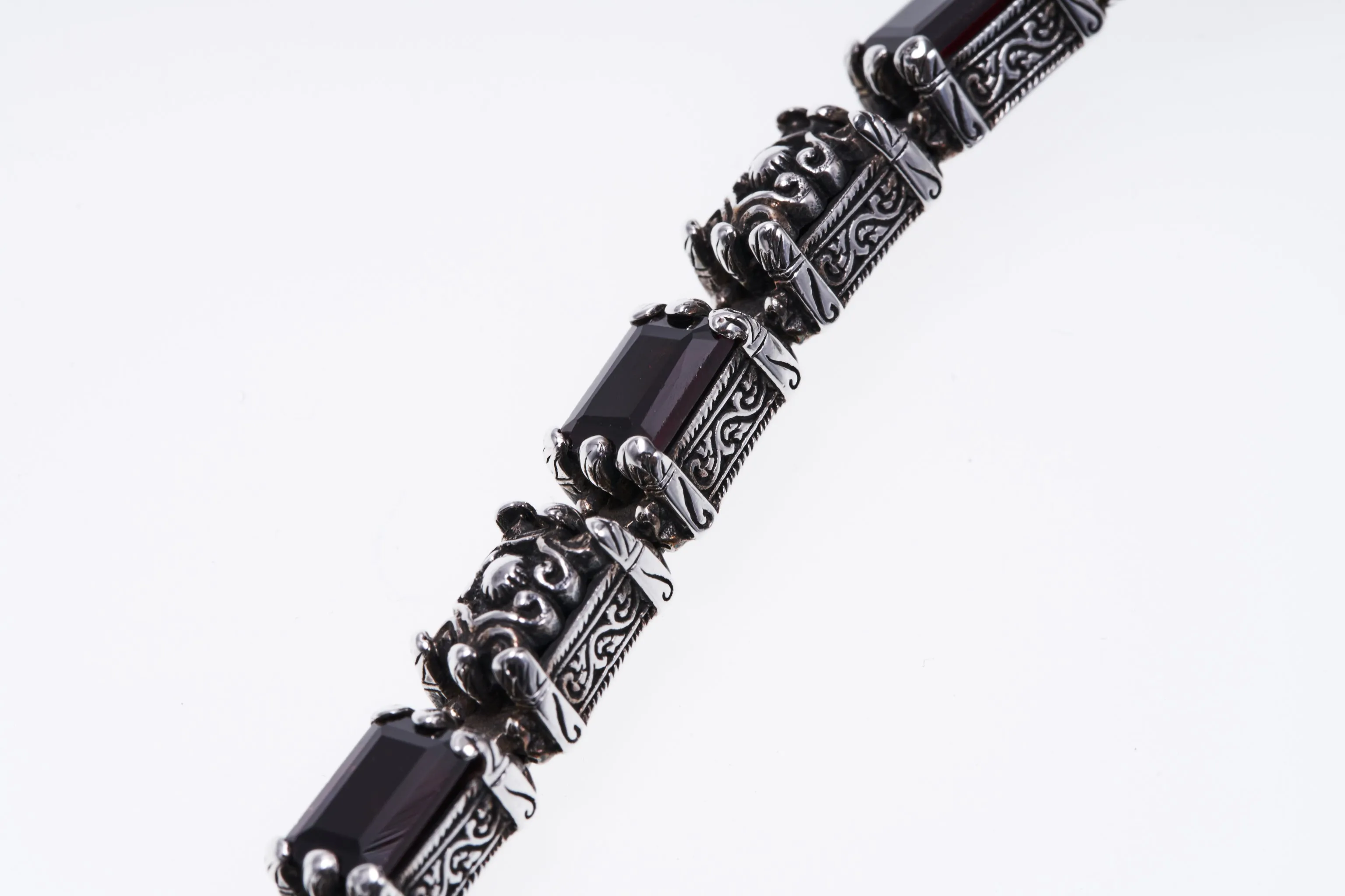 Islamic Bracelet : S (Garnet / 16.5cm)