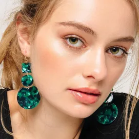 Ivy Resin Dangle Earrings