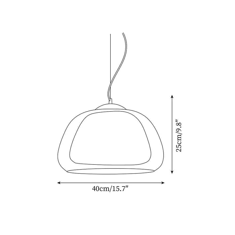 Jelly Glass Pendant Light