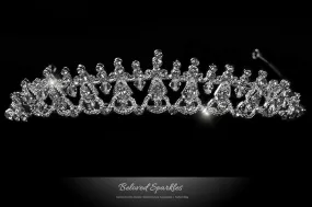 Joanna Art Deco Victorian Swarovski Crystal Tiara.