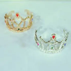 KIDS JEWEL TIARA TIERRA CROWNS (Sold by the dozen)