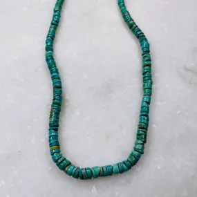 Kingman Turquoise Necklace 24"
