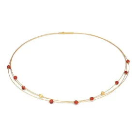 Lapona Red Coral Necklace - 85336296