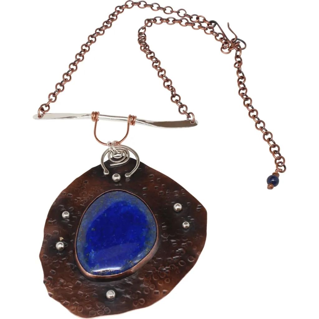 Lovely Lapis Statement Necklace