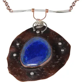 Lovely Lapis Statement Necklace