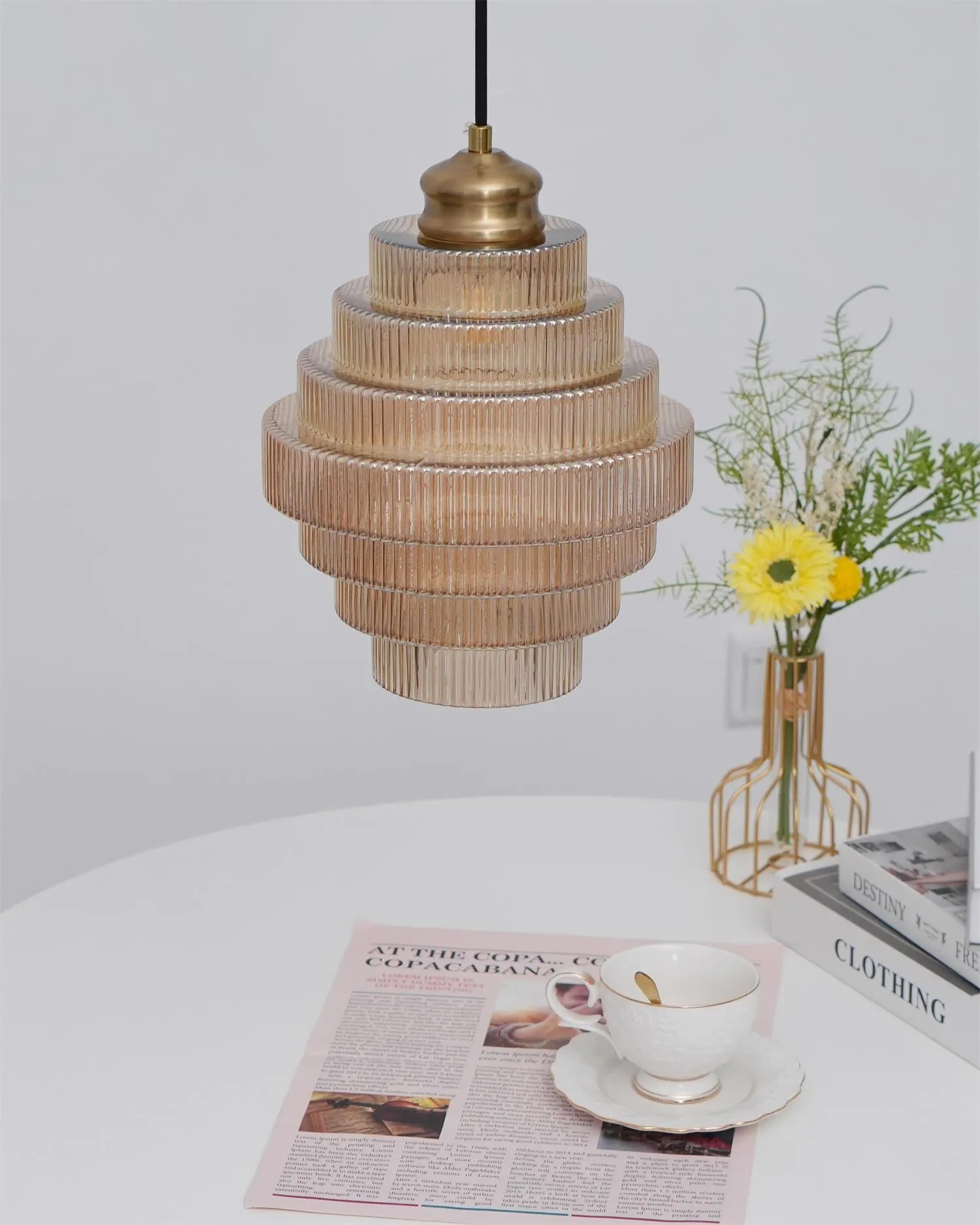 Luella Glass Pendant Lamp