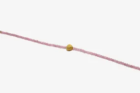 Margaret Solow 18k Pink Tourmaline Beaded Bracelet