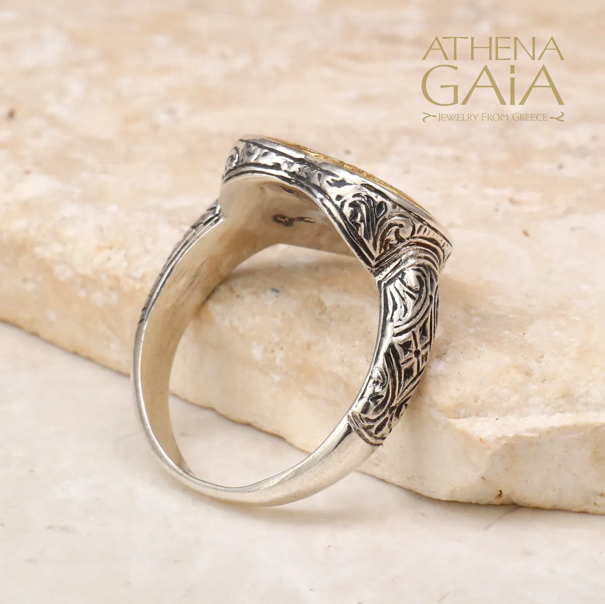Mediterranean Heart Ring