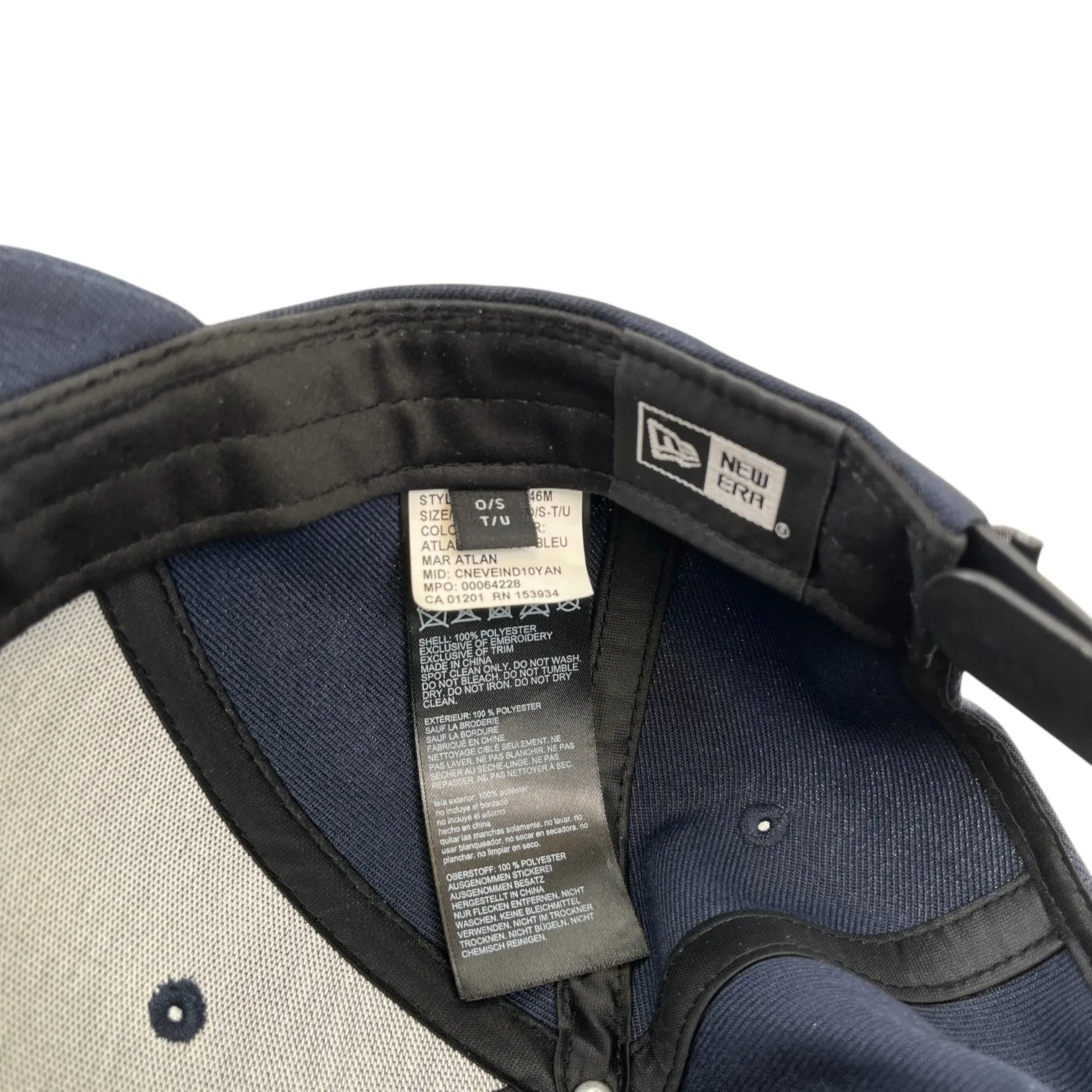 Men's Arctic Logo Snapback Cap Navy