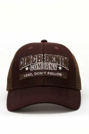 MEN'S CINCH DENIM COMPANY CAP - PURPLE