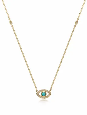 Mini Evil Eye Necklace