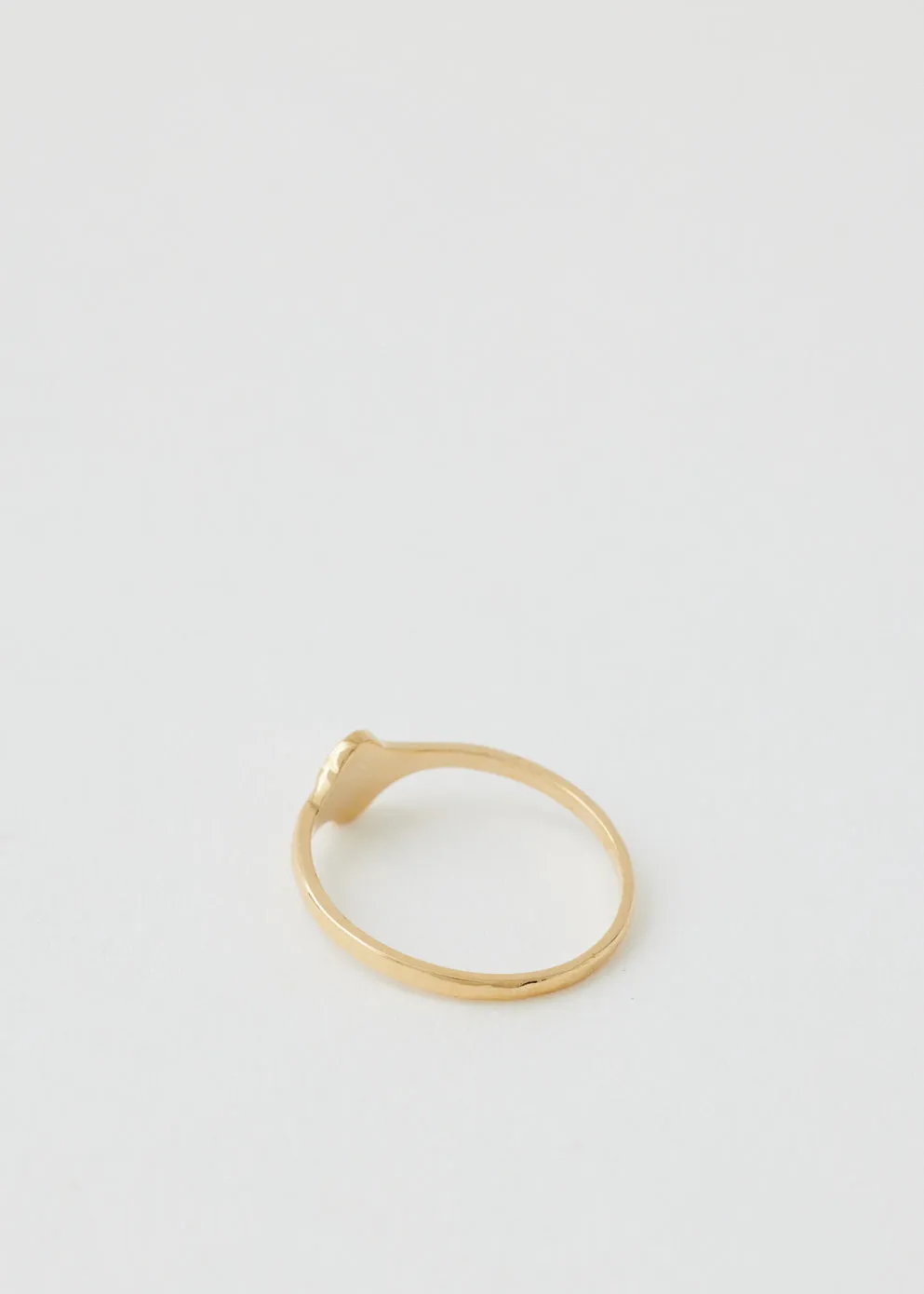 Mini Oval Signet Ring
