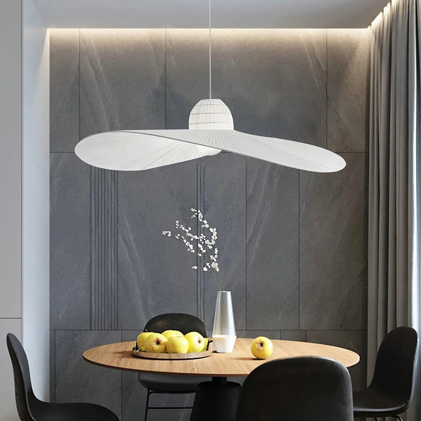 Moire Hat Pendant Lamp
