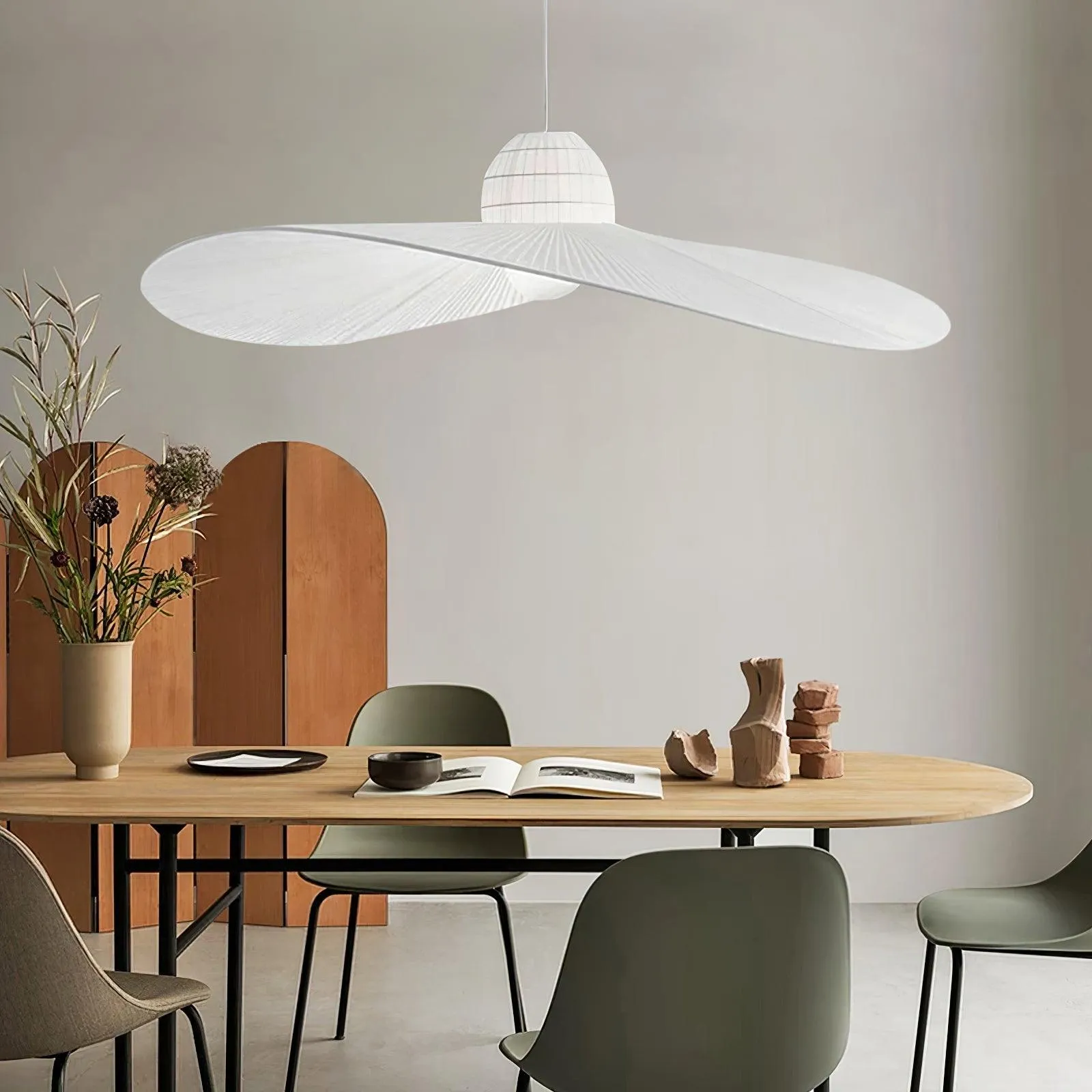Moire Hat Pendant Lamp
