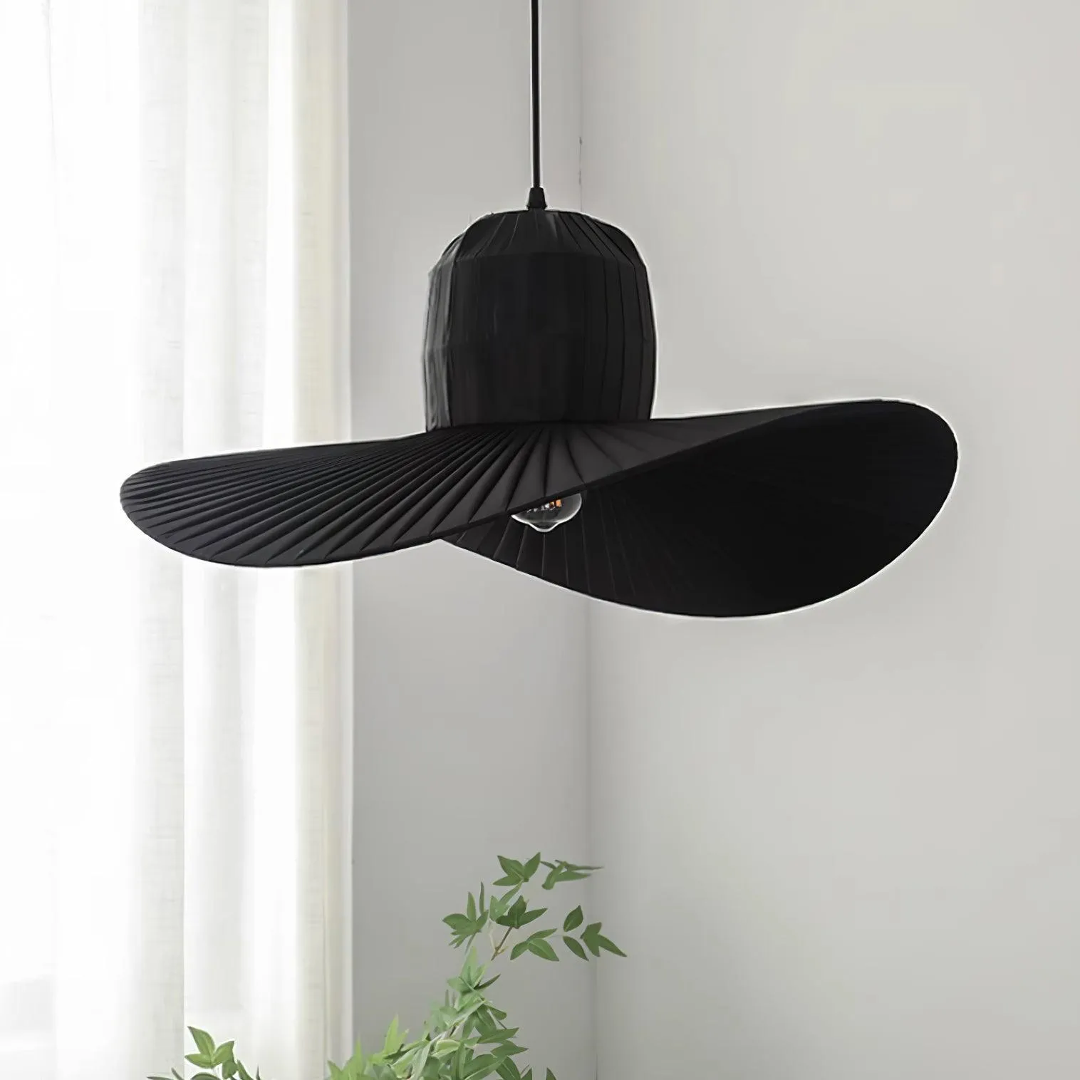 Moire Hat Pendant Lamp