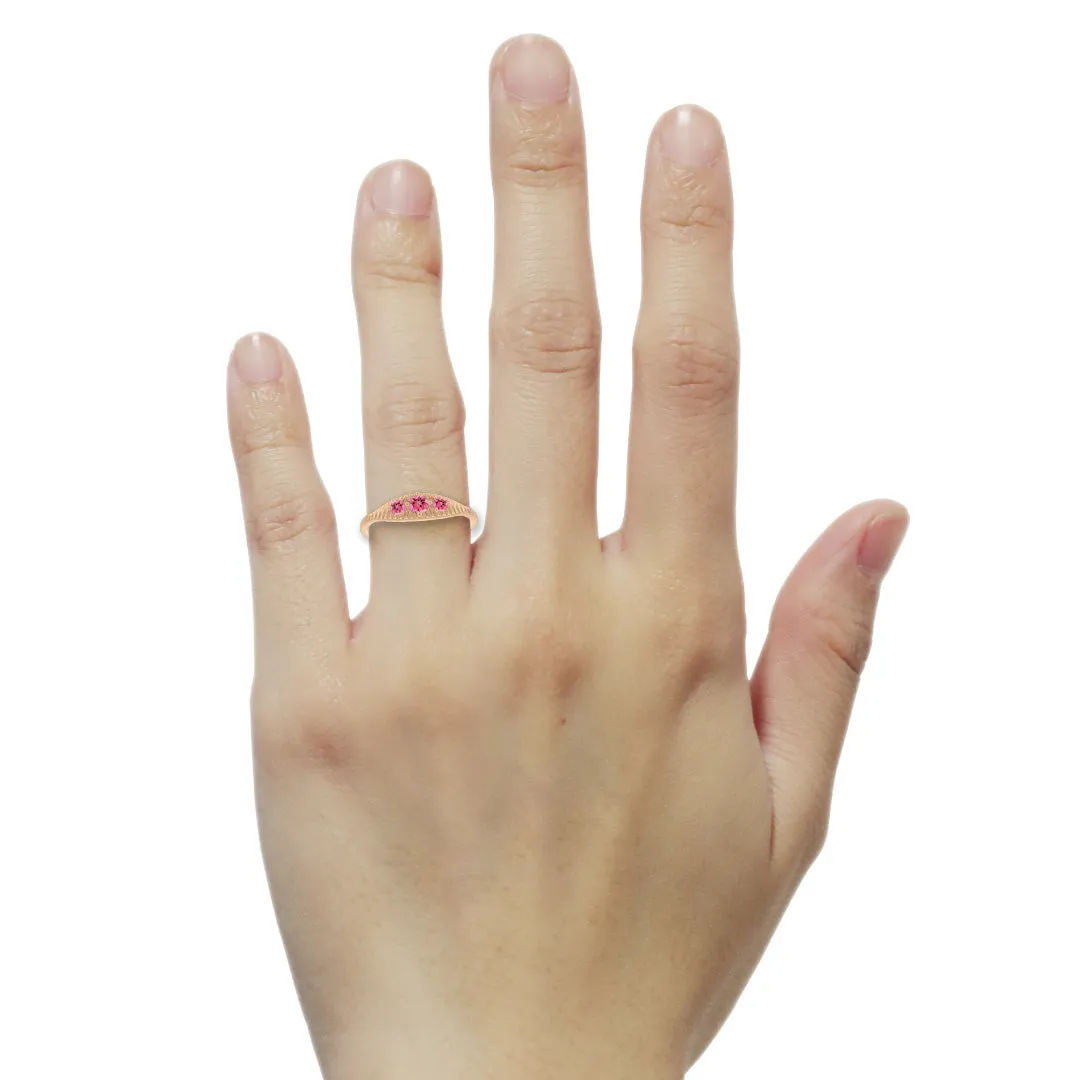 Mojave Ring, Pink Tourmaline