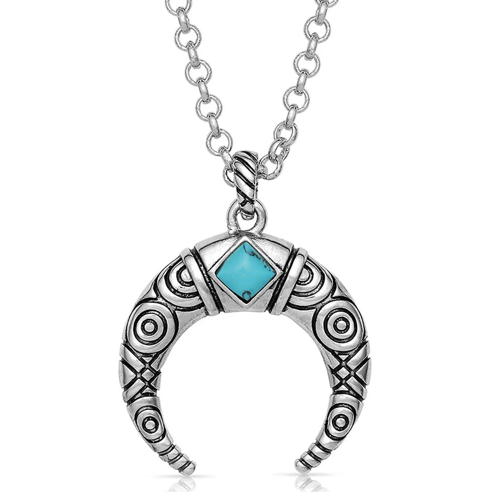 Montana Silversmith Eye in the Sky Crescent Necklace NC4828