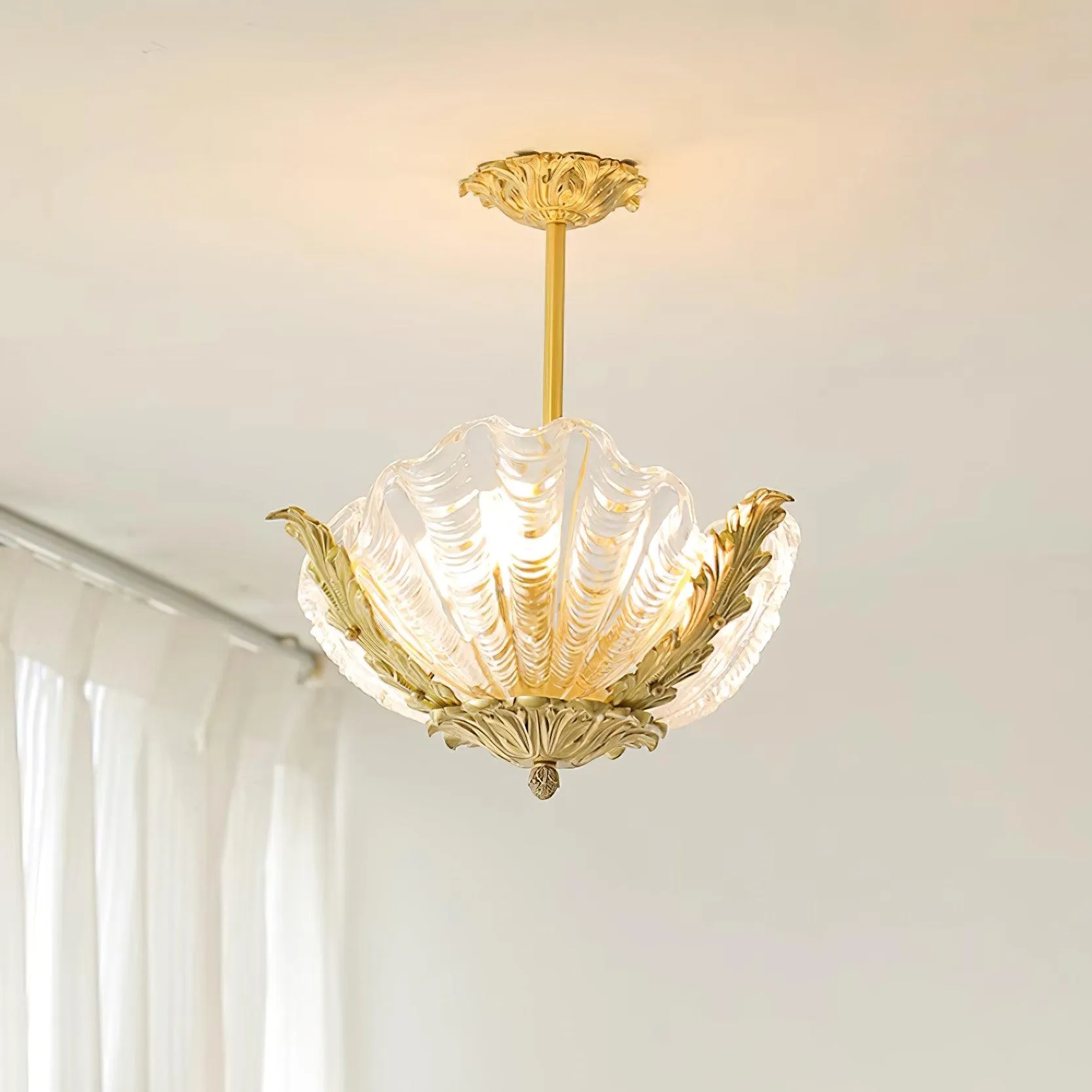 Murano Shell Pendant Lamp