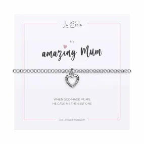 My Amazing Mum Sentiments Friendship Bracelet