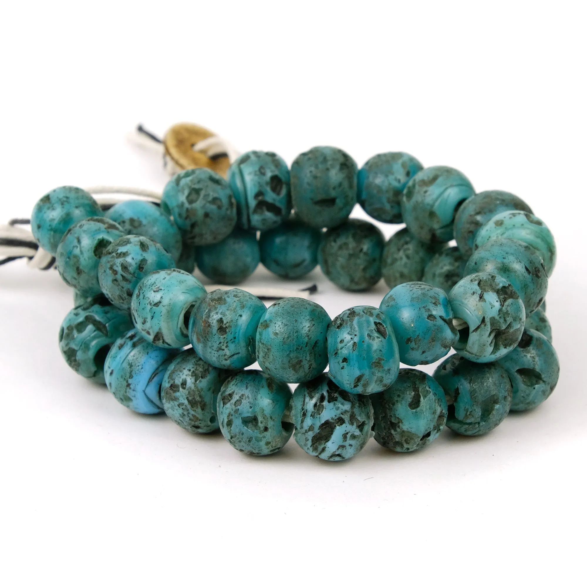 Naga Heirloom "Turquoise" Round Strand / Necklace