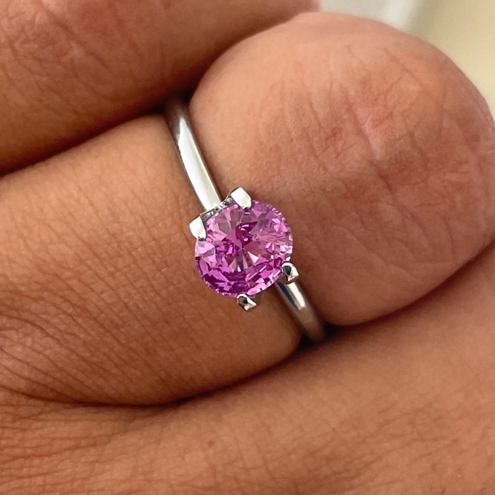 natural pink sapphire engagement rings or for promise ring, purchase loose gemstones to design your own ring online. 1.09 crt october birthstone jewelry for fiance ring