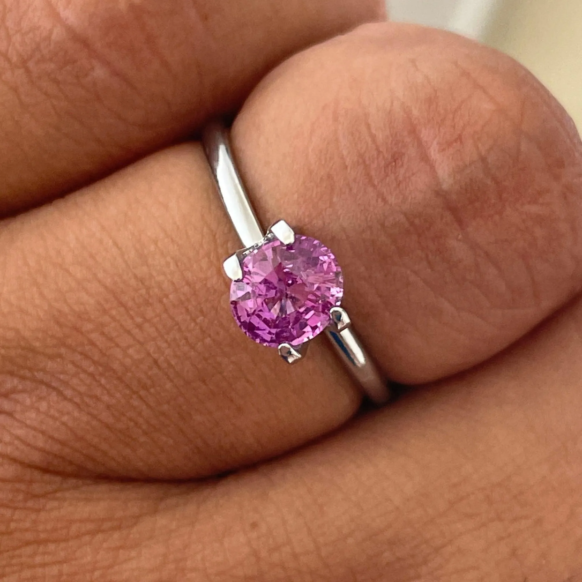 natural pink sapphire engagement rings or for promise ring, purchase loose gemstones to design your own ring online. 1.09 crt october birthstone jewelry for fiance ring