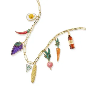 One-of-a-Kind Picnic Charm Necklace