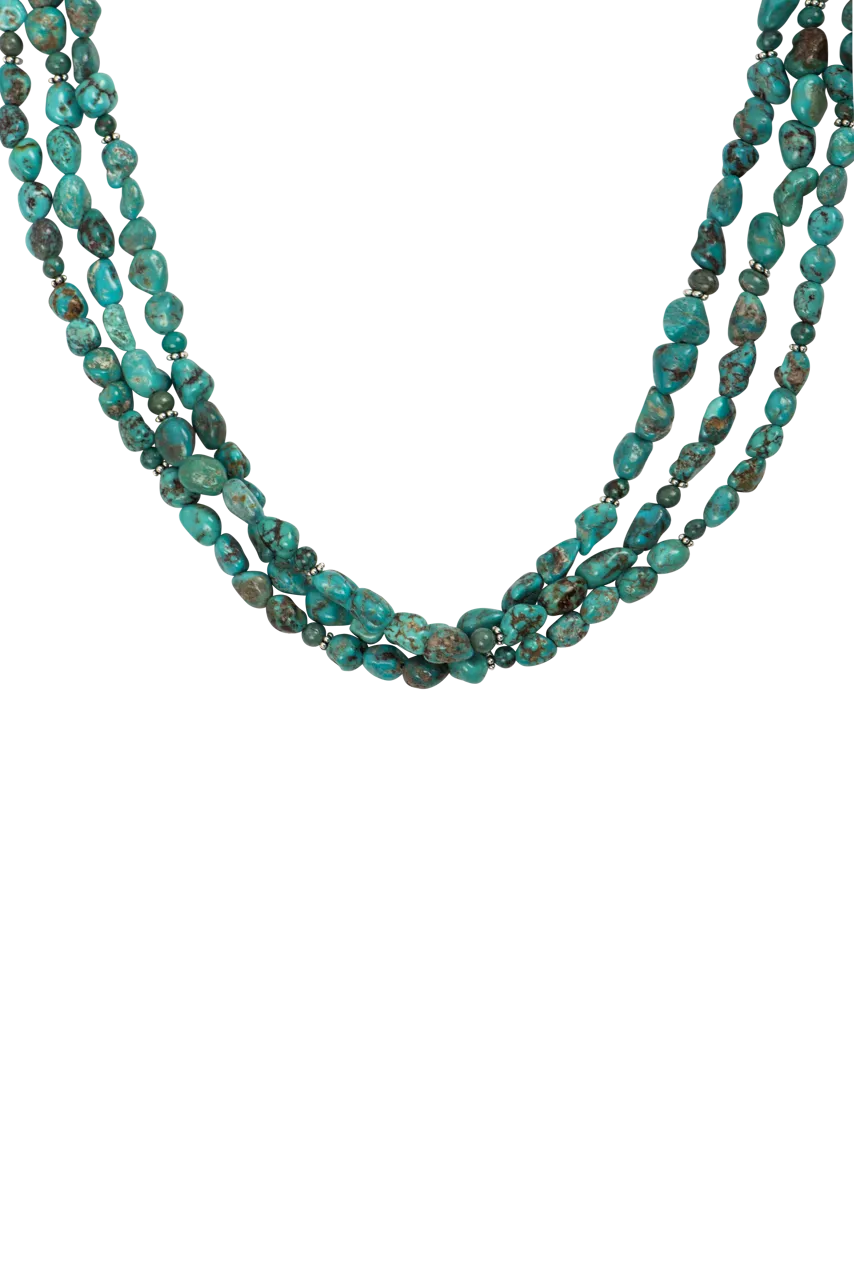 Paige Wallace Turquoise Tube Necklace