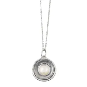Pearl Medallion Necklace