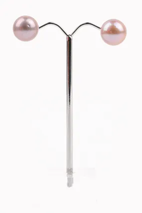 Pearl Studs - P30 12-13mm Pink
