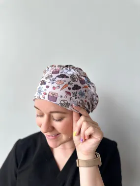 Scrub Hat - Cottage Core