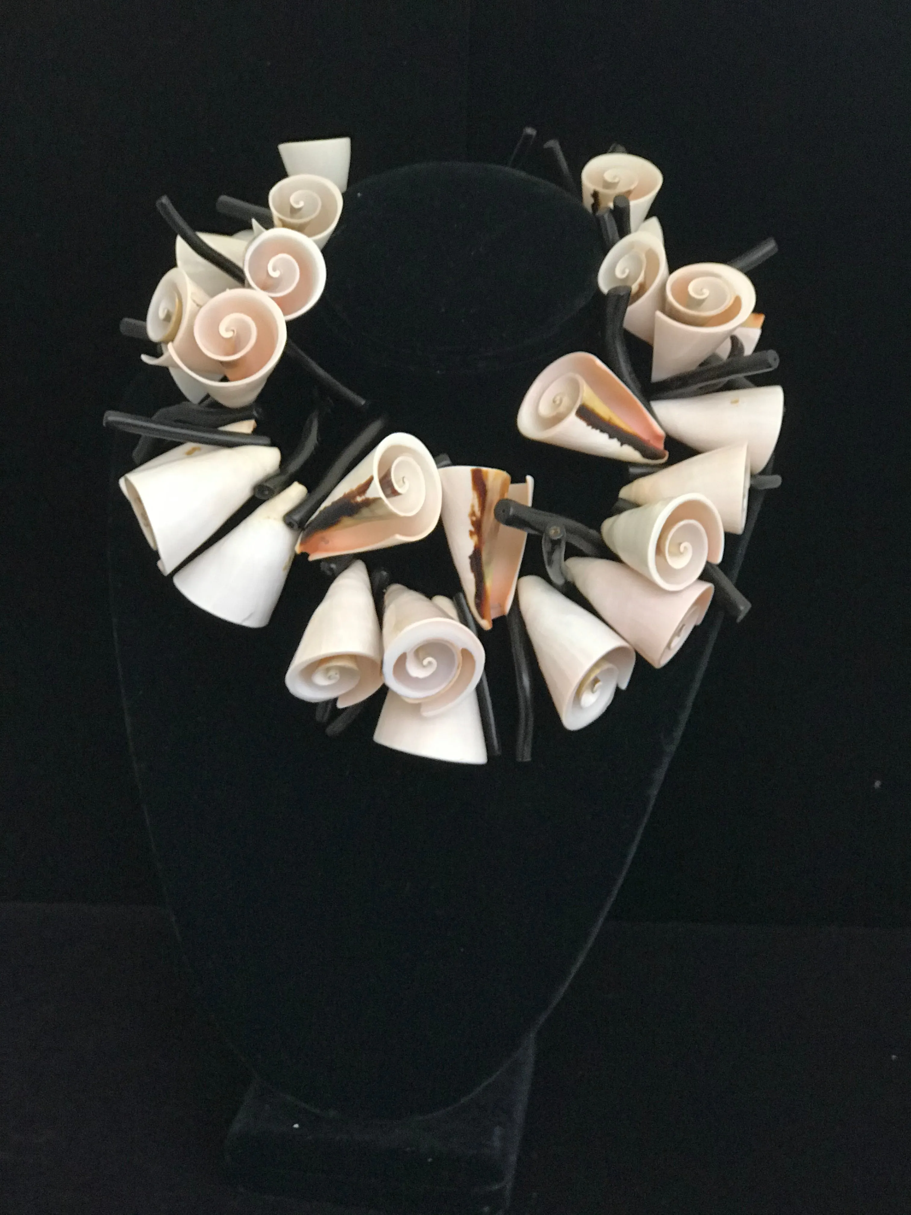 Shells and Coral Necklace