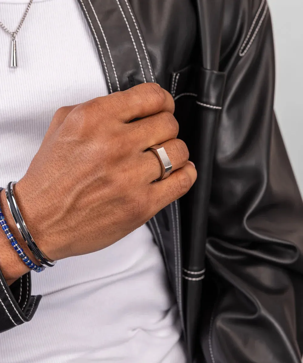 Signet Ring 6mm Slim (Silver)