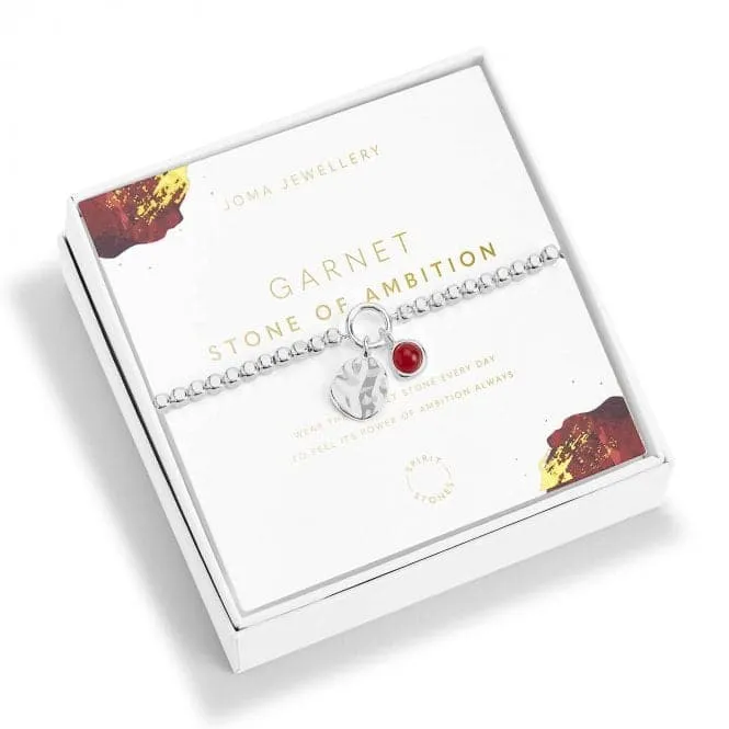 Spirit Stones Garnet Bracelet 5701