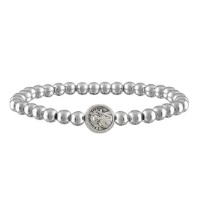 Subliminal Saint Francis Beaded Bracelet