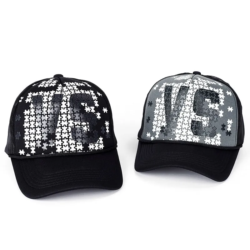 Summer Unisex Men Baseball Caps Women Breathable Mesh-Net Snapback Hats Casual Trucker Cap Adjustable