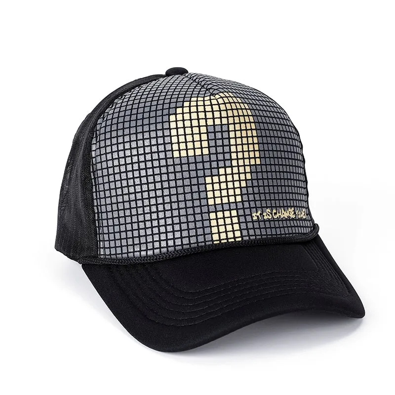 Summer Unisex Men Baseball Caps Women Breathable Mesh-Net Snapback Hats Casual Trucker Cap Adjustable