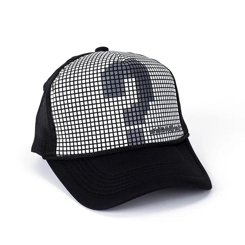 Summer Unisex Men Baseball Caps Women Breathable Mesh-Net Snapback Hats Casual Trucker Cap Adjustable